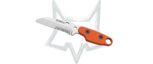 Fox Knives Compso Fixed Blade Knife Neck FX-303OR N690Co Orange G10