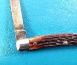 Vintage CASE XX 6269 Folding Pocket Knife Jigged Bone 1940-1965 TR761
