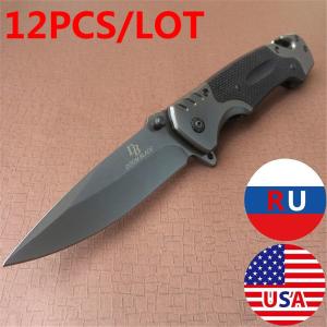 Premium and Exquisite Switchblade G10 Handle Auxiliary Portable Tactical Knife