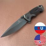 Premium and Exquisite Switchblade G10 Handle Auxiliary Portable Tactical Knife