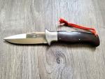 VINTAGE AL MAR SERE 3003 FOLDING KNIFE MICARTA HANDLE 1980S SEKI JAPAN