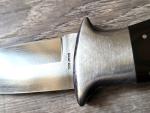 VINTAGE AL MAR SERE 3003 FOLDING KNIFE MICARTA HANDLE 1980S SEKI JAPAN