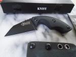 Elite Tactical Sidearm Covert Fixed Blade Knife Full Tang D2 G10 Kydex ET-FIX010