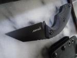 Elite Tactical Sidearm Covert Fixed Blade Knife Full Tang D2 G10 Kydex ET-FIX010