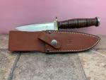 MINTY RARE AL MAR GRUNT KNIFE W/SHEATH- NO BOX- VINTAGE MODEL- JAPAN