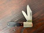 VINTAGE 1980's CASE XX USA 62009 1/2 SS BARLOW VINTAGE POCKET KNIFE