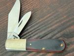 VINTAGE 1980's CASE XX USA 62009 1/2 SS BARLOW VINTAGE POCKET KNIFE