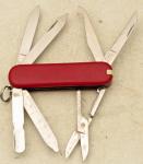 Vintage Victorinox 58mm Swiss Army Knives Lot of Two - MINI CHAMP I Pattern