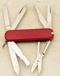 Vintage Victorinox 58mm Swiss Army Knives Lot of Two - MINI CHAMP I Pattern