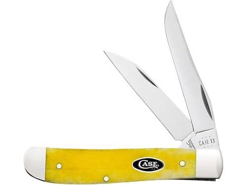 Case Cutlery CA20031: Mini Trapper Yellow Bone