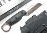 Micarta Full Tang D2 Fixed Blade Knife Horizontal Conceal Carry Kydex Liberator