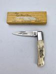 Vintage Parker Cutlery Company No. 512 Wharncliffe Lockback Folding Knife 