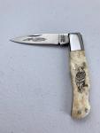 Vintage Parker Cutlery Company No. 512 Wharncliffe Lockback Folding Knife 