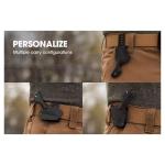 Mycro 1.5 In. Wharncliffe Knife with G10 Handle and Sheath