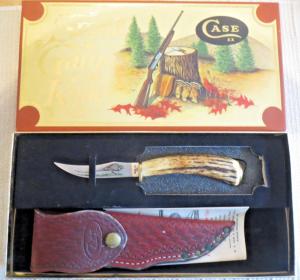 Vintage CASE XX 1979 Stamp 523-3-1/4 SSP SMALL GAME KNIFE Stag - Mint with Box