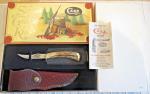 Vintage CASE XX 1979 Stamp 523-3-1/4 SSP SMALL GAME KNIFE Stag - Mint with Box
