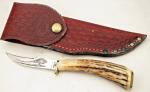 Vintage CASE XX 1979 Stamp 523-3-1/4 SSP SMALL GAME KNIFE Stag - Mint with Box