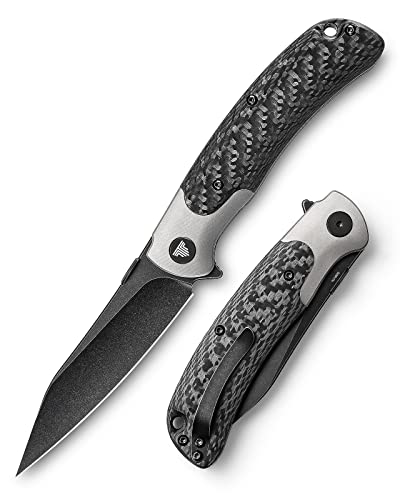 TRIVISA Wharncliffe Folding Pocket Knife for Men