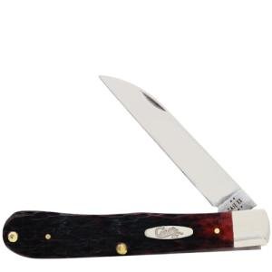 Case XX WR Pocket Knife Trapper Crimson Bone Item #39908 (6154W SS) Length Close: 4 1/8 inches