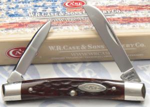 Vintage CASE XX USA 6 Dot 1974 6269 Congress Pen Knife Chestnut Brown Bone MINT