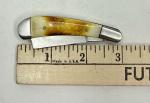 Wild Boar Vintage Pocket Knife 3” Closed Clip Point Blade And Wharncliff Blade 