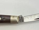 Vintage Case XX 223 1/2 SS Barlow Pocket Knife 2 Blade Jigged Delrin USA EUC