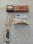 Vintage Case XX Stag Cheetah Knife with Box Stunning! New!!!