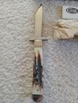 Vintage Case XX Stag Cheetah Knife with Box Stunning! New!!!