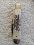 Vintage Case XX Stag Cheetah Knife with Box Stunning! New!!!