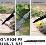 Ergonomic Grip Tactical Knife 9.6 Inch Fixed Blade for Hiking and Adventure
