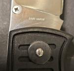 Rare - Al Mar Elite 6105 Folding Knife Seki Japan AL MAR Kanji Vintage