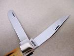 Vintage 1970 CASE XX USA 5254 TRAPPER KNIFE STAG 10 Dot Pocket Knives