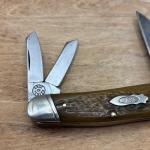 Vintage Case XX Classic Antique Green 19USA92 6355 Whittler Pattern Pocket Knife
