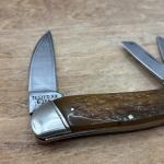 Vintage Case XX Classic Antique Green 19USA92 6355 Whittler Pattern Pocket Knife