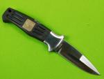 Vintage AL MAR Seki Japan Special Forces Folding Pocket Knife w/ Sheath