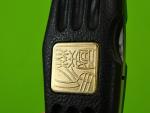 Vintage AL MAR Seki Japan Special Forces Folding Pocket Knife w/ Sheath
