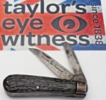 Vintage Taylor’s Eye Witness Sheffield Two-Blade Curved Jack TAYLOR’S LAMBFOOT