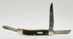 Vintage CASE XX USA 6318 SHSP Stockman Knife Brown Bone 3 Blades 4 Dot SNAPPY