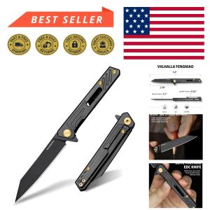 Lightweight 2.98'' Tactical Knife with Pocket Clip - Ideal for Everyday Carry