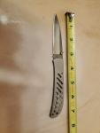 Vintage Al Mar 1003 TS Falcon/Talon Lock Back Folding Knife Seki Japan