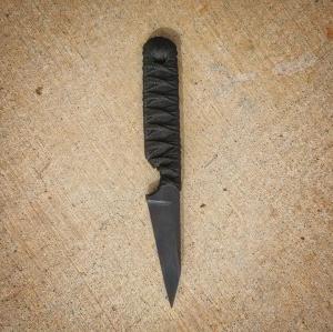 Revenant Corps RCK V2 Fixed Knife 3.13" Black G10 Construction/Wrapped Handle