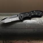 Black Ops Tactical Folding Knife - 3.4