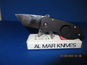 Vintage Rare Al Mar Havana Clipper Cigar Cutter Folding Knife JAPAN