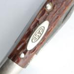 VINTAGE 1940-64 CASE XX 2 BLADE LAMINATED PEN KNIFE HARDWOOD COVER RARE 6227