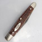 VINTAGE 1940-64 CASE XX 2 BLADE LAMINATED PEN KNIFE HARDWOOD COVER RARE 6227