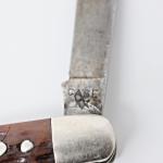 VINTAGE 1940-64 CASE XX 2 BLADE LAMINATED PEN KNIFE HARDWOOD COVER RARE 6227