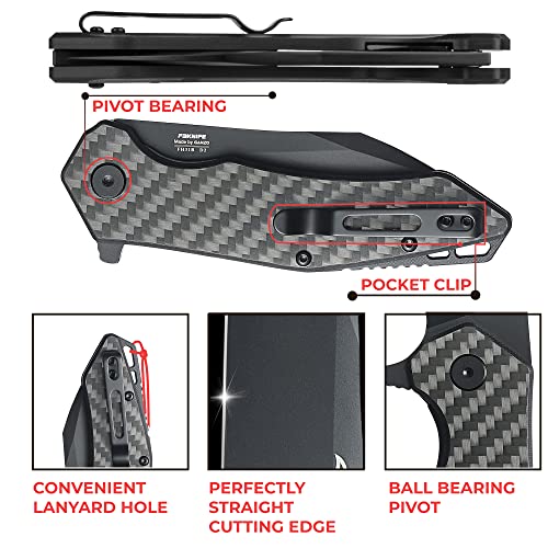Firebird GANZO FH31B-CF Wharncliffe Folding Knife