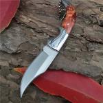 Small Portable 4.72" Wild Handmade Hunting Tactical Self Defense Folding Knife