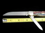 CASE XX VINTAGE FLAG COLOR WASH BONE COPPERHEAD VAULT KNIFE 36031 NIB 6249WSS