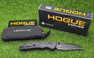 Hogue Deka  3.25" Folding EDC Pocket Knife Wharncliffe Black Blade, G10 - 24266